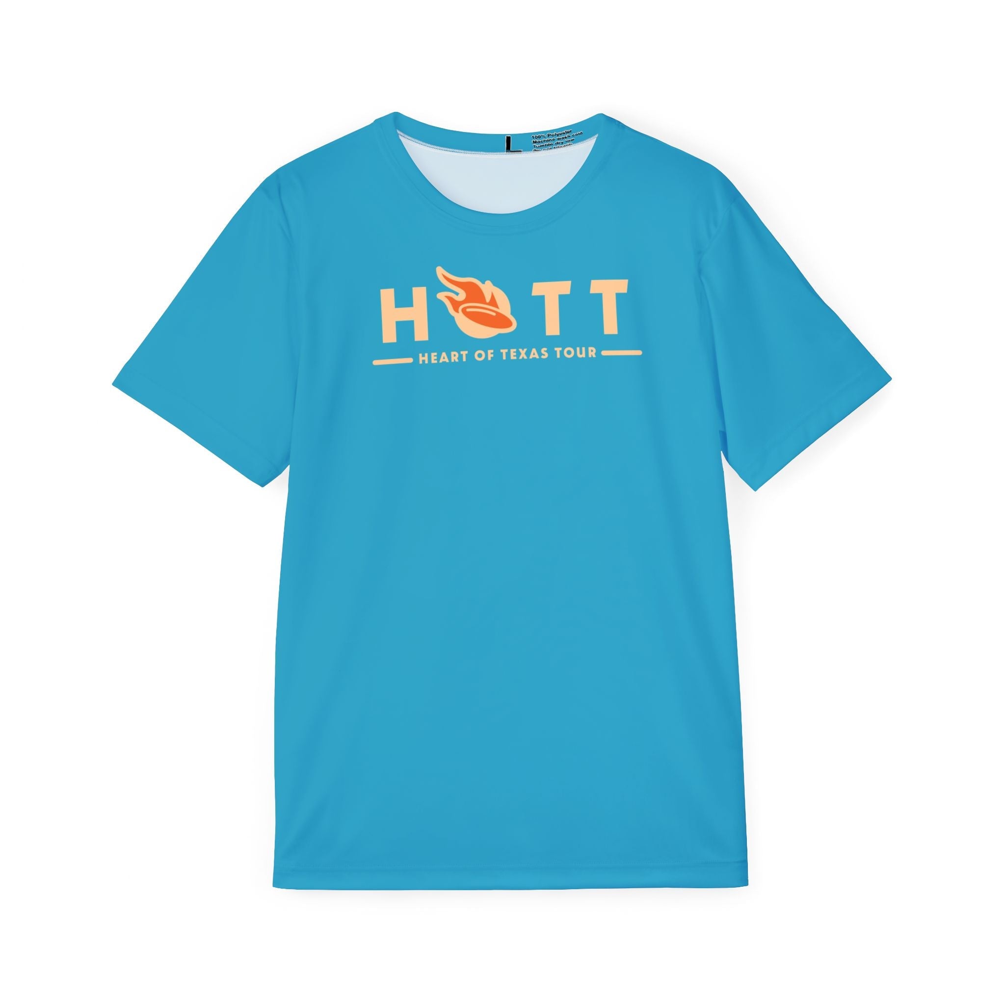 2026 Heart of Texas Tour | Turquoise Alternate Logo Jersey (100% Polyester 4.13 oz/yd²)