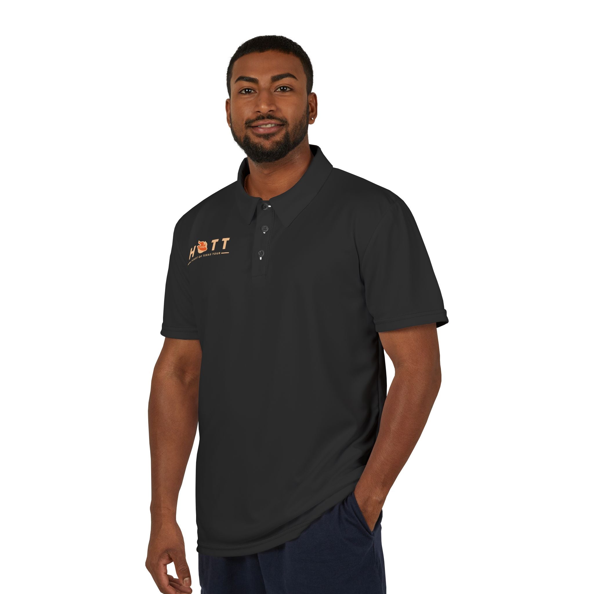 2026 Heart of Texas Tour | Black Alternate Logo Polo Jersey – The